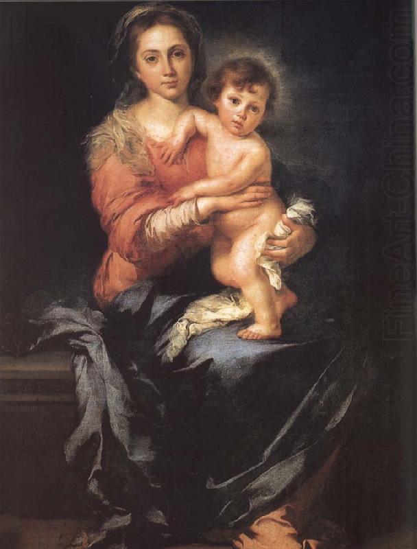 Bartolome Esteban Murillo Madonna and Child china oil painting image